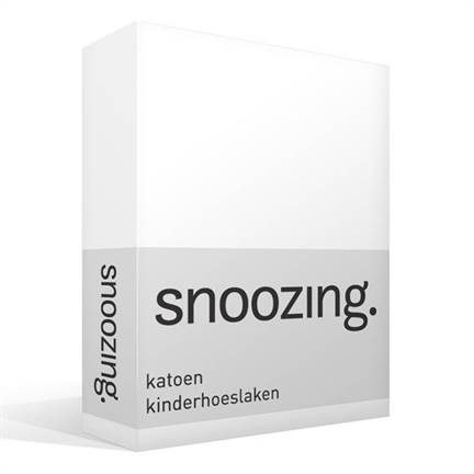 Snoozing drap-housse enfant coton