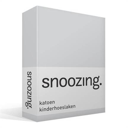 Snoozing drap-housse enfant coton