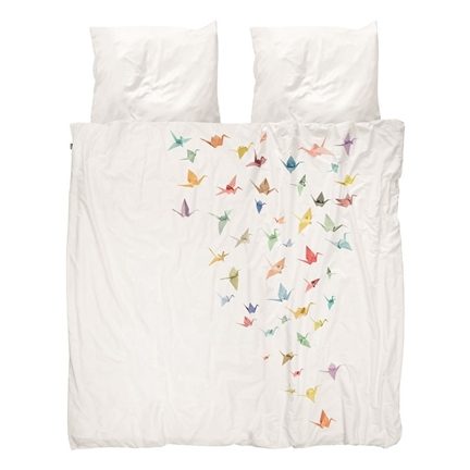 SNURK Grues housse de couette