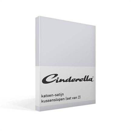 Cinderella taies d'oreiller satin (lot de 2)