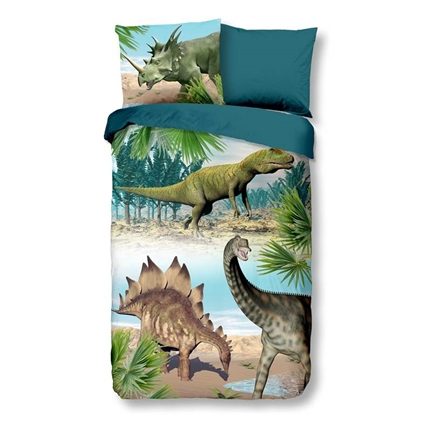 Good Morning Dino housse de couette multicolore