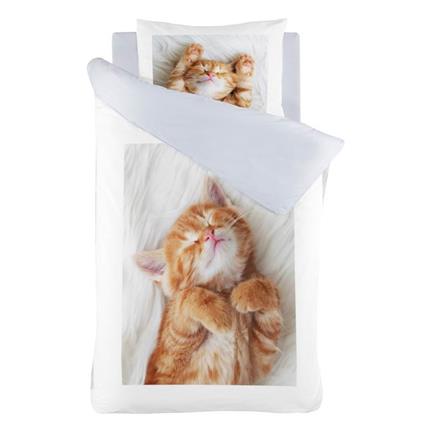 iSeng Chaton housse de couette blanc - thumbnail_01